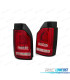 PILOTOS PARA VOLKSWAGEN VW T6 MULTIVAN CARAVELLE 15-19 LED DINAMICO ROJO
