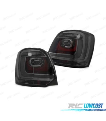 PILOTOS VOLKSWAGEN VW POLO 6R HATCHBACK 09-13 LED BAR AHUMADOS