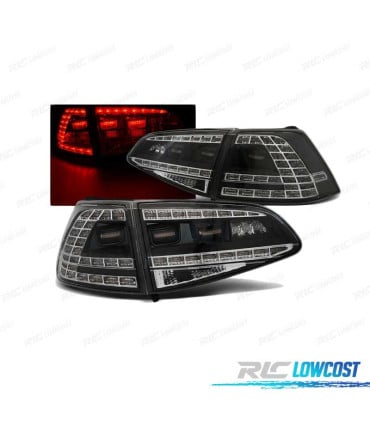 PILOTOS PARA VOLKSWAGEN VW GOLF 7 12-17 LOOK GTI NEGROS