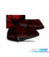 PILOTOS PARA VOLKSWAGEN VW GOLF 7 12-17 LOOK GTI ROJO AHUMADO