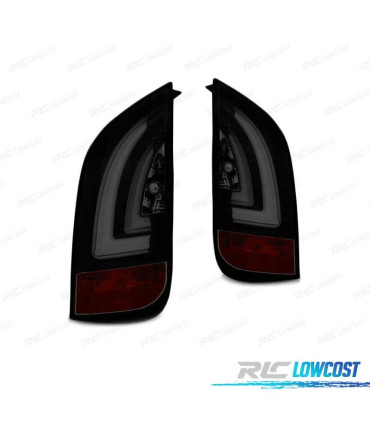 PILOTOS PARA VOLKSWAGEN VW UP! 11- SKODA CITIGO 11- LED BAR NEGRO AHUMADO