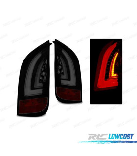 PILOTOS PARA VOLKSWAGEN VW UP! 11- SKODA CITIGO 11- LED BAR NEGRO AHUMADO
