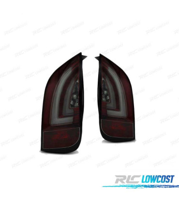 PILOTOS PARA VOLKSWAGEN VW UP! 11- SKODA CITIGO 11- LED BAR ROJO AHUMADO