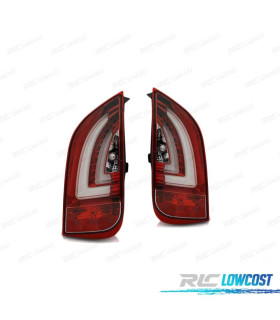 PILOTOS PARA VOLKSWAGEN VW UP! 11- SKODA CITIGO 11- LED BAR ROJO CLARO
