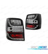 PILOTOS LED PARA VOLKSWAGEN VW PASSAT B5 96-00 VARIANT NEGRO INTERMITENTE LED
