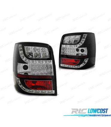 PILOTOS LED PARA VOLKSWAGEN VW PASSAT B5 96-00 VARIANT NEGRO INTERMITENTE LED