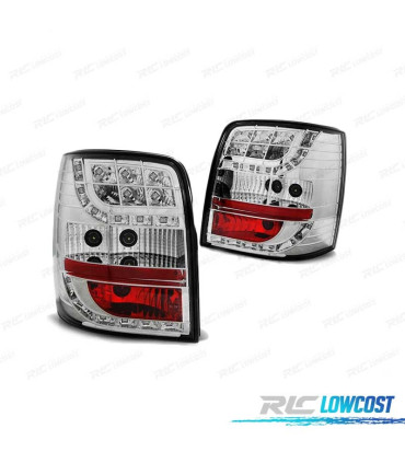 PILOTOS PARA VOLKSWAGEN VW PASSAT B5 96-00 VARIANT LED CROMADO