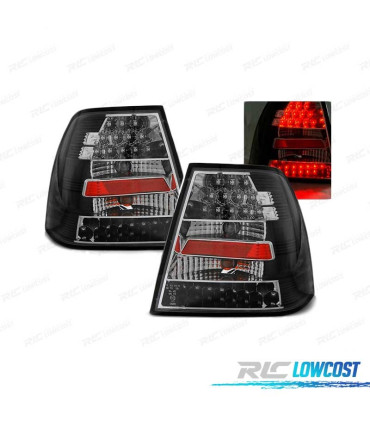 PILOTOS LED PARA VOLKSWAGEN VW BORA 98-05 NEGRO LED