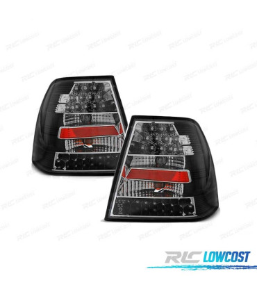 PILOTOS LED PARA VOLKSWAGEN VW BORA 98-05 NEGRO LED