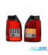 PILOTOS LED PARA VOLKSWAGEN VW T5 03-09 ROJO BLANCO LED