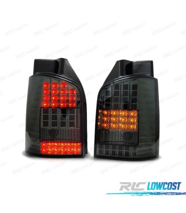 PILOTOS LED PARA VOLKSWAGEN VW T5 03-09 AHUMADO LED