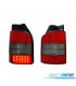 PILOTOS LED VOLKSWAGEN VW T5 03-09 ROJO AHUMADO LED