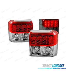 PILOTOS LED PARA VOLKSWAGEN VW T4 90-03 ROJO BLANCO LED
