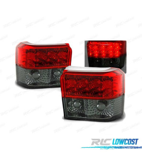 PILOTOS LED PARA VOLKSWAGEN VW T4 90-03 ROJO AHUMADO LED