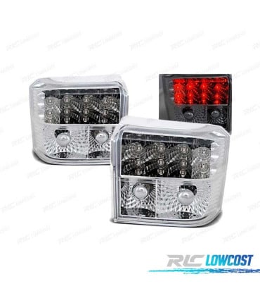 PILOTOS LED PARA VOLKSWAGEN VW T4 90-03 CROMADO LED