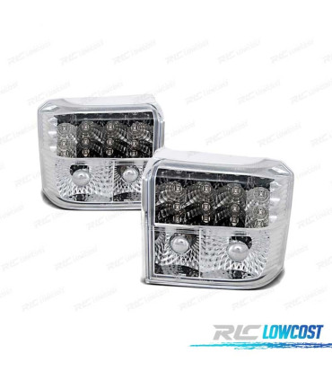 PILOTOS LED PARA VOLKSWAGEN VW T4 90-03 CROMADO LED