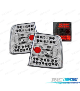 PILOTOS PARA VOLKSWAGEN VW PASSAT 3B LIMOUSINA 96-00 LED CROMADOS