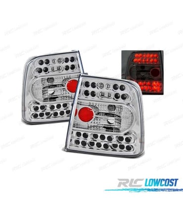 PILOTOS PARA VOLKSWAGEN VW PASSAT 3B LIMOUSINA 96-00 LED CROMADOS