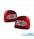 PILOTOS PARA VOLKSWAGEN VW GOLF 3 91-97 ROJO BLANCO LED