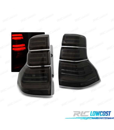 PILOTOS PARA TOYOTA LAND CRUISER 150 09-13 LDTO22 LED BAR AHUMADOS