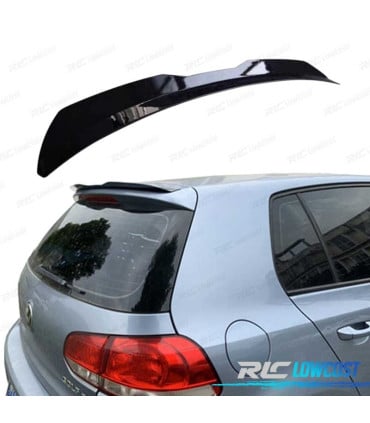 ALERON SPOILER VOLKSWAGEN VW GOLF 6 7 GTI GTD R 09-20 NEGRO BRILLO