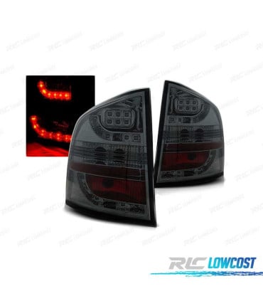PILOTOS PARA SKODA OCTAVIA KOMBI II 04-12 LED AHUMADOS