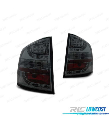 PILOTOS PARA SKODA OCTAVIA KOMBI II 04-12 LED AHUMADOS