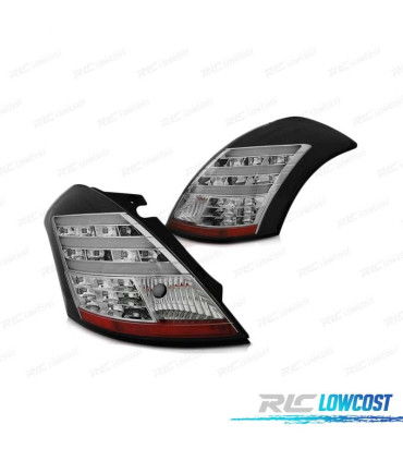 PILOTOS LED SUZUKI SWIFT 10-17 LIGHT BAR NEGROS