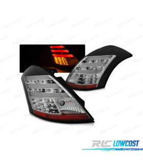 PILOTOS LED SUZUKI SWIFT 10-17 LIGHT BAR NEGROS