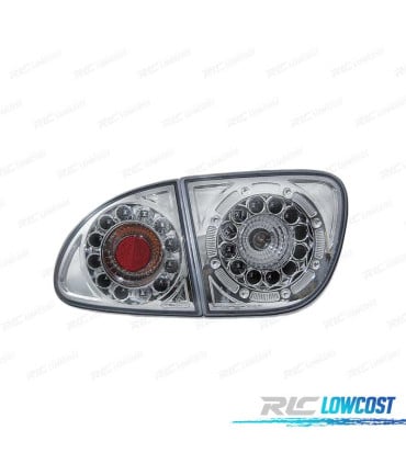 PILOTOS LED SEAT LEON 99-04 CROMADO LED