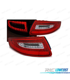 PILOTOS PARA PORSCHE 911 997 04-08 LED ROJO CLARO
