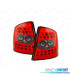 PILOTOS OPEL ASTRA G 3P 5P 97-04 ROJO BLANCO LED