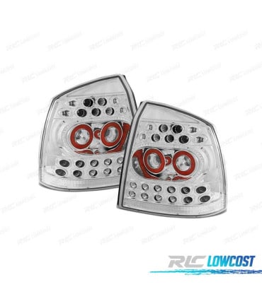 PILOTOS LED OPEL ASTRA G 3P 5P 97-04 CROMADO LED