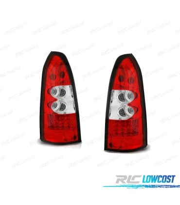 PILOTOS LED PARA OPEL ASTRA G 97-04 KOMBI ROJO BLANCO LED