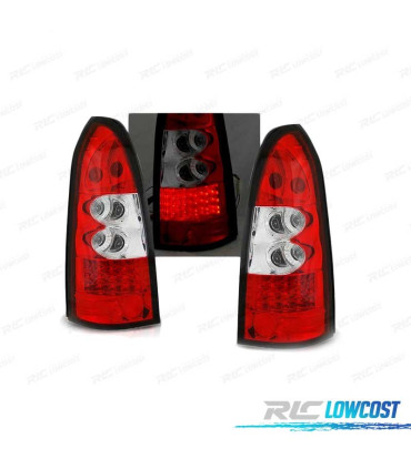 PILOTOS LED PARA OPEL ASTRA G 97-04 KOMBI ROJO BLANCO LED