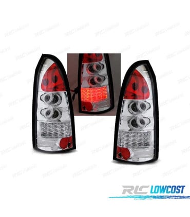 PILOTOS LED PARA OPEL ASTRA G 97-04 KOMBI CROMADO LED