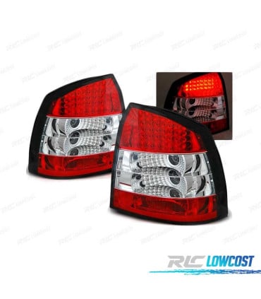 PILOTOS LED OPEL ASTRA G 97-04 3P 5P ROJO BLANCO LED