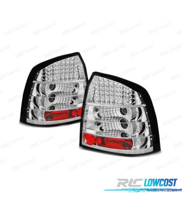 PILOTOS LED OPEL ASTRA G 97-04 3P 5P CROMADO LED