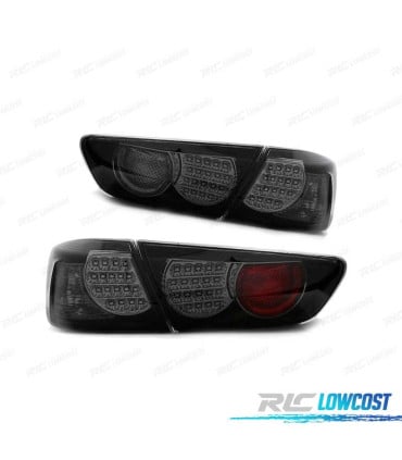 PILOTOS LED MITSUBISHI LANCER VIII SEDAN 08-11 NEGROS