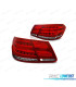 PILOTOS LED DINAMICOS MERCEDES CLASE E W212 09-13 ROJO CRISTAL