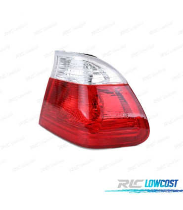 PILOTO DCHO BMW E46 4P 98-01 EXTERIOR BLANCO ROJO