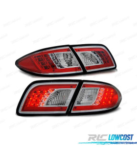 PILOTOS MAZDA 6 SEDAN 02-07 LED CROMADOS