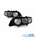 FAROS BMW X5 E53 99-03 OJOS ANGEL FONDO NEGRO ARO HALÓGENO