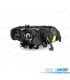 FAROS PARA BMW X5 E53 99-03 OJOS ANGEL FONDO NEGRO ARO HALÓGENO