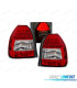 PILOTOS LED HONDA CIVIC 3P 95-01 ROJO CRISTAL