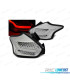 PILOTOS LED BAR CROMADOS PARA FORD FOCUS 3 HATCHBACK 15-18 INTERMITENTE LED DINAMICO