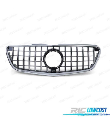 PARRILLA MERCEDES CLASE V W447 14-19 LOOK AMG NEGRO CROMO