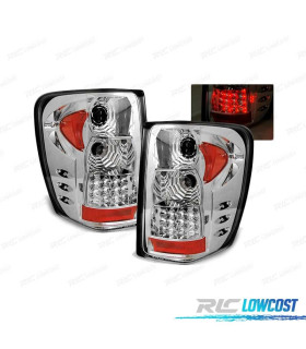 PILOTOS LED JEEP GRAND CHEROKEE 99-05 CROMADOS