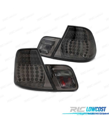 PILOTOS BMW E46 COUPE 99-03 LED DINAMICO AHUMADOS CON INTERMITENTE