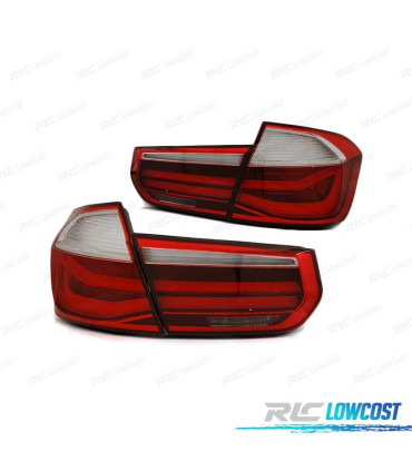 PILOTOS BMW F30 11-15 LED ROJO AHUMADO BOMBILLA